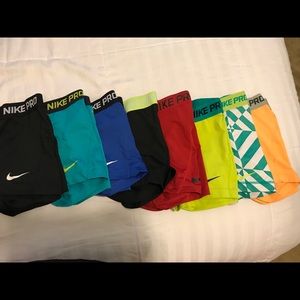 Nike pros spandex